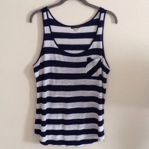 Sold.....Nautical stripe  tank top